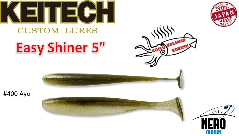 Keitech Easy Shiner 5'' #400 Ayu