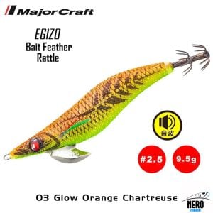 MC Kalamar Zokası EBFO-2.5#003 Glow Orange Chartreuse