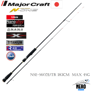 MC N-One NSE-S602E/TR Kalamar Kamışı Spinning Model 183cm Max 45g