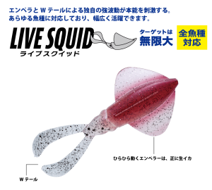 MC Live Squid SQID4 #001 Raw Squid