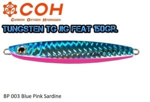 COH Tungsten TG Feat Jig 150gr. BP003 Blue Pink Sardine