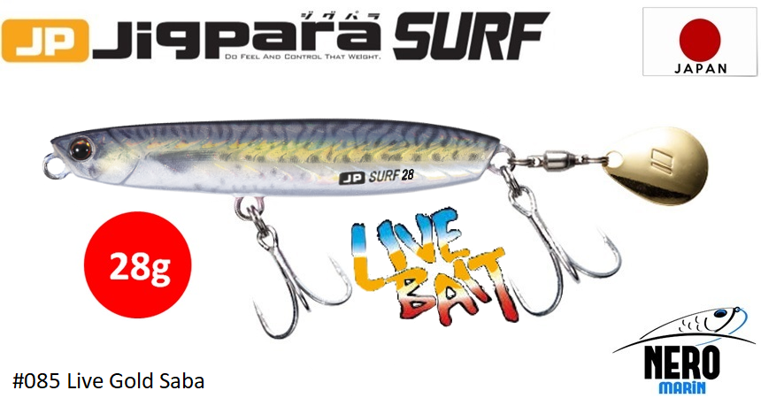 MC Jigpara Surf JPSURF-40gr #85 Live Gold Saba
