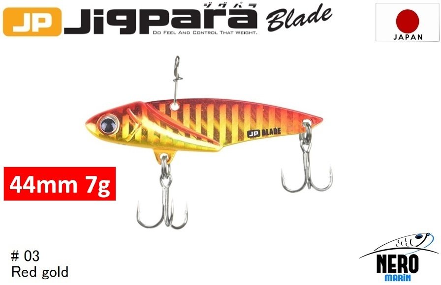 MC Jigpara Blade JPB 44mm-7gr #03 Red Gold