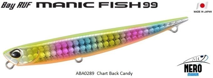 Duo Bay Ruf Manic Fish 99 ABA0289 / Chart Back Candy