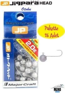 MC Jigpara Otoku Head OTHD-2.0gr. (25pcs. Bag)