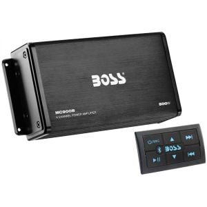 BOSS Audio Systems MC900B 500W 4 Kanal Bluetooth AB Amplifikatör Amfi