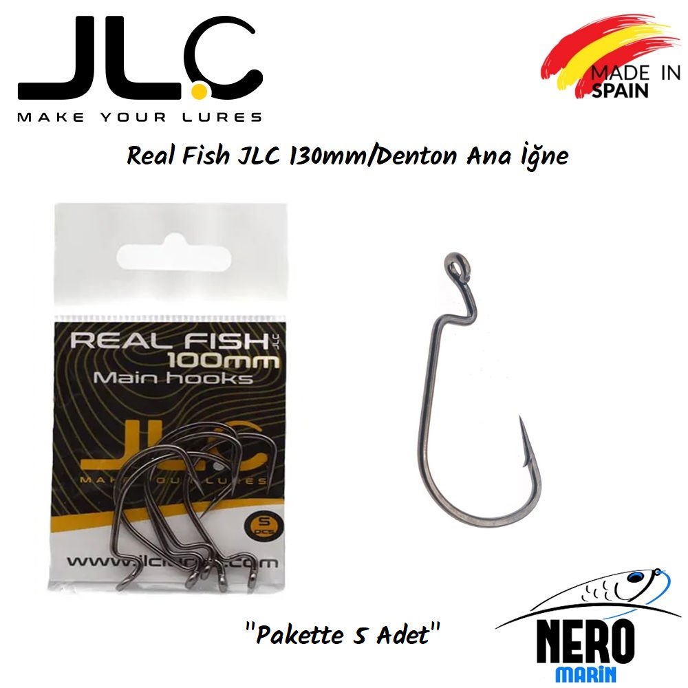 JLC Real Fish 100mm Ana İğne 5 adet / paket