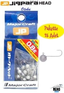 MC Jigpara Otoku Head OTHD-0.8gr. (25pcs. Bag)