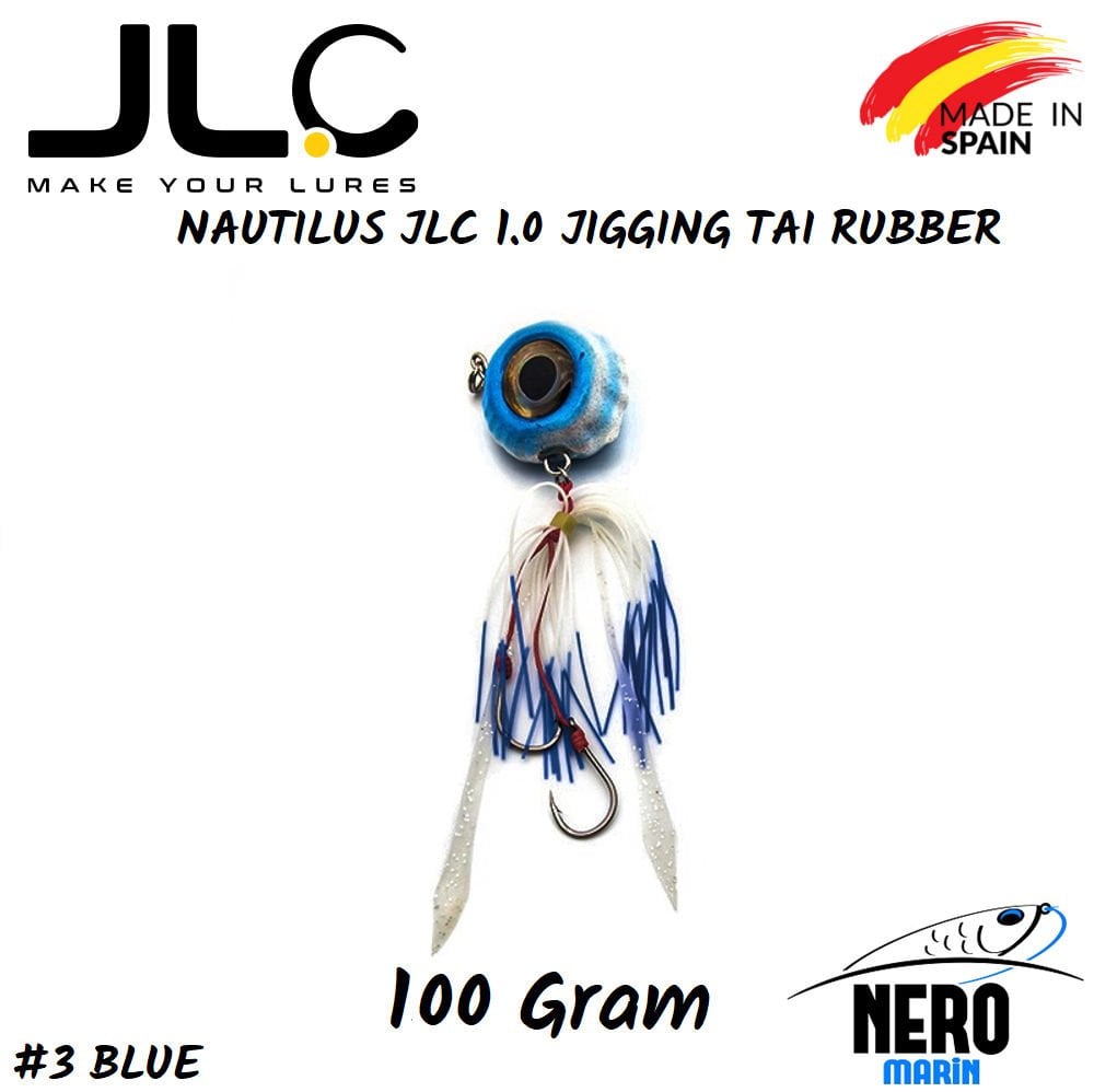 JLC Nautilus 1.0 Tai Rubber 100gr. #3 Blue