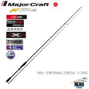 MC N-One NSL-T902MH LRF Mebarin Kamış Tubular 275cm 1-20g