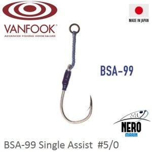 Vanfook Tekli Asist İğne BSA-99 #5/0 (2 pcs./pack)