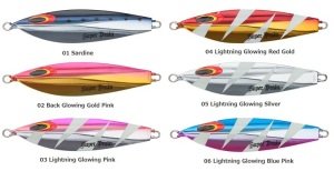 Sea Falcon Super Drain Jig 170gr. 06 Lightning Glowing Blue Pink