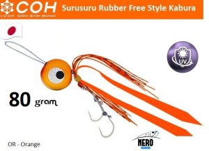 COH Kabura Slider Tai Rubber Jig 80gr. OR