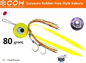 COH Kabura Slider Tai Rubber Jig 80gr. CL