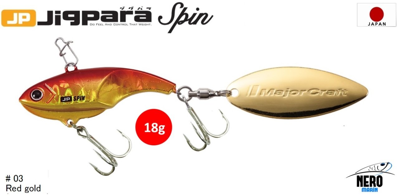 MC Jigpara Spin JPSPIN-18#03 Red-Gold