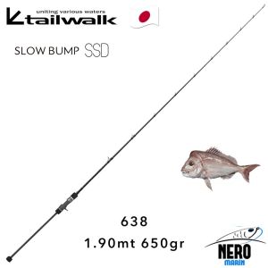 Tailwalk Slow Bump SSD 638 (1P) Slow Jigging Kamış 190cm 650gr