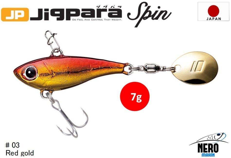 MC Jigpara Spin JPSPIN-7#03 Red-Gold