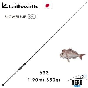 Tailwalk Slow Bump SSD 633 (1P) Slow Jigging Kamış 190cm 350gr