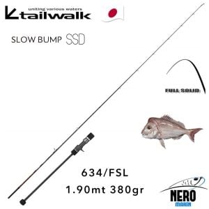 Tailwalk Slow Bump SSD 634/FSL (S2P) Slow Jigging Kamış 190cm 380gr