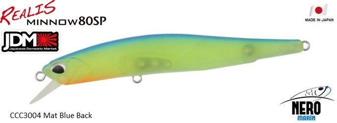 Realis Minnow 80SP CCC3004 / Mat BB Chart