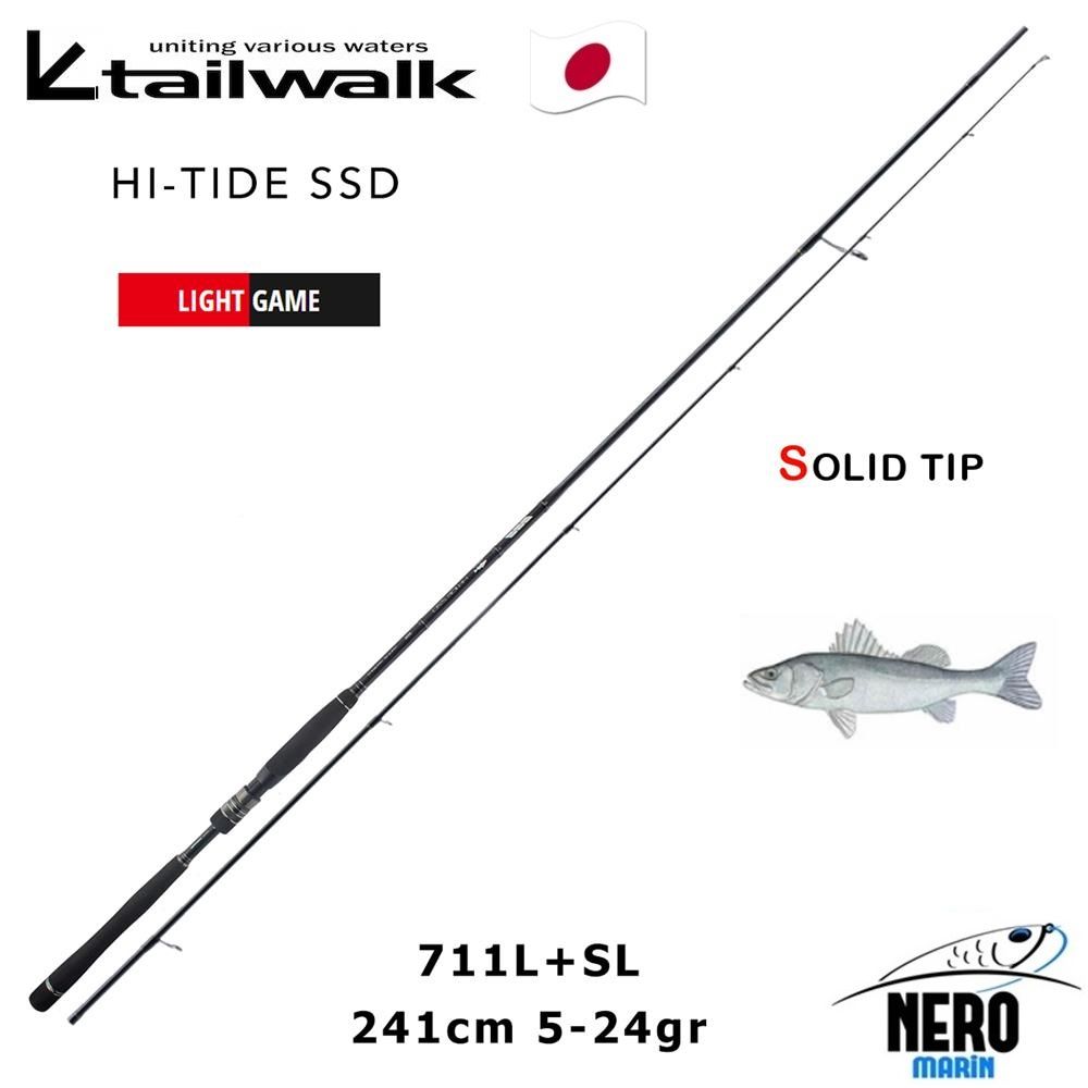 Tailwalk Hi-Tide SSD Solid 711L+SL 2.41mt 5-24gr (2P) Spin Kamış