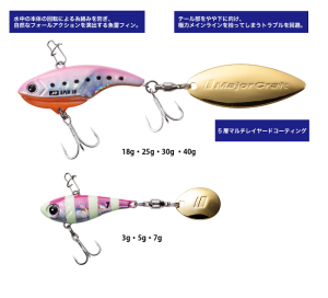 MC Jigpara Spin JPSPIN-3#04 Blue-Pink