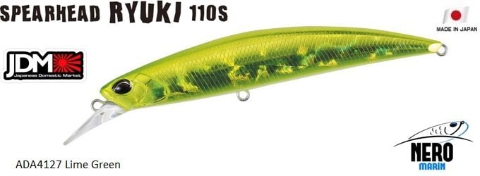 Spearhead Ryuki 110S  ADA4127 / Lime Green