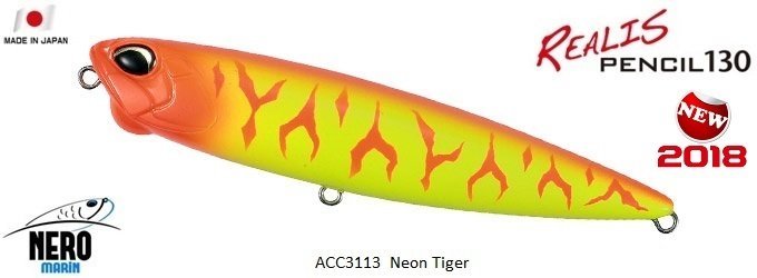 Realis Pencil 130  ACC3113 / Neon Tiger