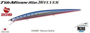 Tide Minnow Slim Flyer 200  AHA0087 / Mauzme Sardine