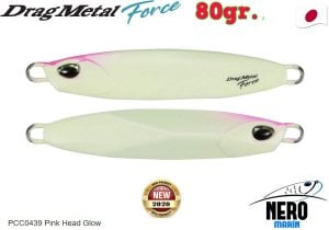 Duo Drag Metal Force Jig 80gr. PCC0509 Pink Head Glow
