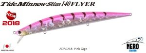 Tide Minnow Slim Flyer 140 ADA0218 / Pink Gigo