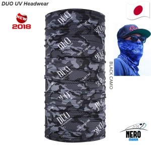 Duo UV Koruyucu Bandana / Boyunluk Black Camo