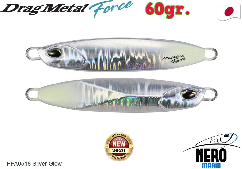 Duo Drag Metal Force Jig 60gr. PPA0518 Silver Glow