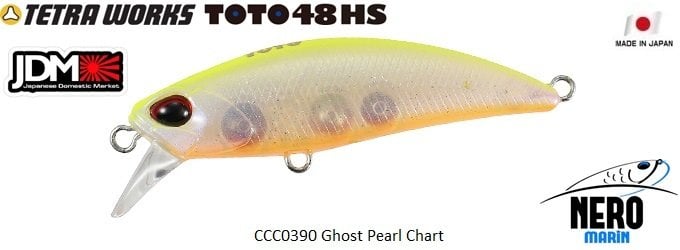 Tetra Works Toto 48HS  CCC0390 / Ghost Pearl Chart