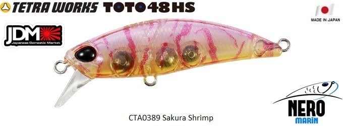 Tetra Works Toto 48HS  CTA0389 / Sakura Shrimp