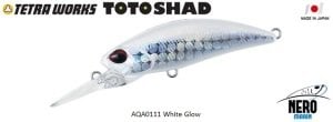 Tetra Works Toto Shad 48S  AQA0111 / White Glow