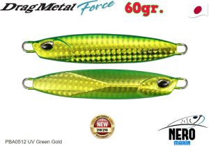 Duo Drag Metal Force Jig 60gr. PBA0512 UV Green Gold
