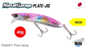 Duo Metal Garage Plate Jig 40gr. PXA0471 Pink Candy
