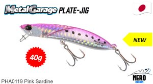Duo Metal Garage Plate Jig 40gr. PHA0119 Pink Sardine