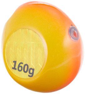 MC TM-Head Slider Tai Rubber Jig 160g #05 Gold Orange