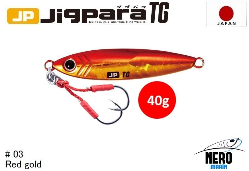 MC Jigpara Tungsten JPTG-40gr #3 Red Gold