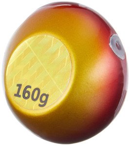 MC TM-Head Slider Tai Rubber Jig 160g #04 Gold Red