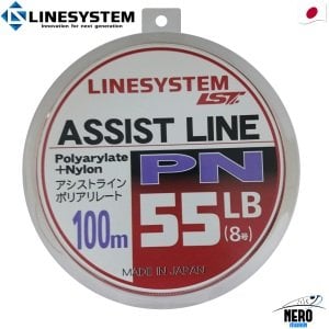 Linesystem PN Assist Hook Line Red 100mt. 55LB