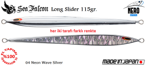 Long Slider 115 Gr.	04	Neon Wave Silver