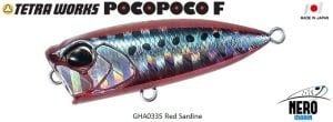 Tetra Works Pocopoco F  GHA0335 / Red Sardine