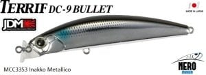 Terrif DC- 9 Bullet MCC3353 Inakko Metallico