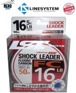 Linesystem Shock Leader FC 50mt. 16LB. 50 Mt.