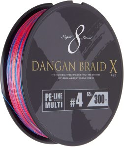 MC Dangan X Braid İp DBX8 PE 4.0 300 metre Multi Color