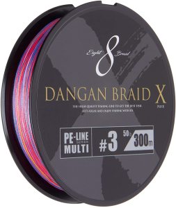 MC Dangan X Braid İp DBX8 PE 3.0 300 metre Multi Color