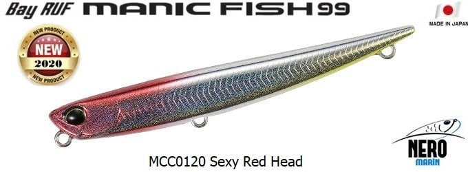 Duo Bay Ruf Manic Fish 99 MCC0120 Sexy Red Head